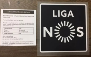 포르투갈 프로축구 LIGA NOS 오피셜패치 2015/21