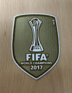 오피셜 FIFA Club World Cup Champions Patch 2017 / 레알마드리드 2017/18, 2018/19