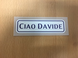 [LAST 1!] CIAO DAVIDE 오피셜패치