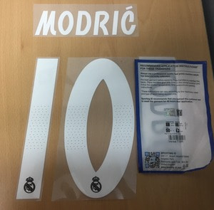Modric’ 10 오피셜 마킹 네임세트 / 레알마드리드 UCL, 컵대회 어웨이 2018/19