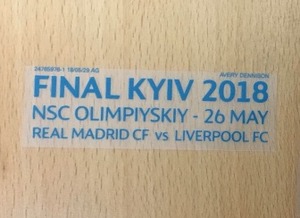 FINAL KYIV 2018 MDT for Real Madrid Home 2017/18