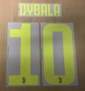 Dybala 10 오피셜 마킹 네임세트 / 유벤투스 서드 2018/19