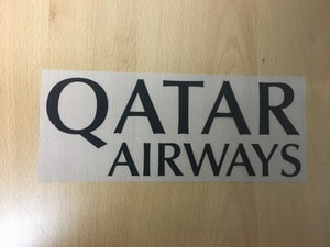 Qatar Airways 오피셜 플레이어 스폰서 / AS로마 어웨이 2018/19