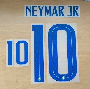 Neymar JR 10 오피셜 마킹 네임세트 / 브라질 서드 2019/20 (코파아메리카 100주년 기념 킷)