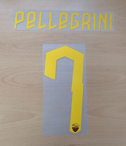 Pellegrini 7 오피셜 마킹 네임세트/ AS로마 서드 2019/20