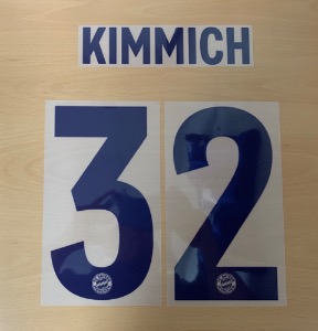 KIMMICH 32 오피셜 마킹 네임세트 / 바이에른 뮌헨 어웨이 2018/19