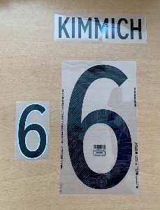 KIMMICH 6 오피셜 마킹 네임세트 / 독일 홈 2019/21 (유로 2020)