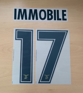 [Last 1] IMMOBILE 17 오피셜 마킹 네임세트 / 라치오 120주년 기념셔츠 , UCL 홈 2020/21