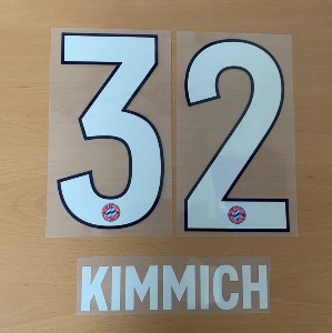 KIMMICH 32 오피셜 마킹 네임세트 / 바이에른 뮌헨 홈 2018/19