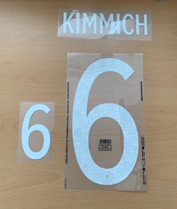 KIMMICH 6 오피셜 마킹 네임세트 / 독일 어웨이 2020/21 (유로 2020)