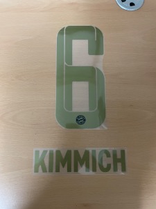KIMMICH 6 오피셜 마킹 네임세트 / 바이에른 뮌헨 어웨이 2021/22