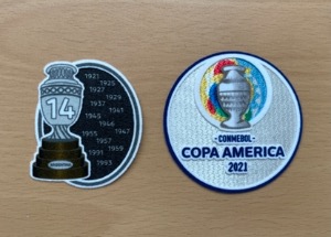 코파아메리카 COPA AMERICA 2021 오피셜 플레이어패치세트 (14 times Champions for Argentina + Copa America 2021)