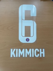 KIMMICH 6 오피셜 마킹 네임세트 / 바이에른 뮌헨 홈 2021/23