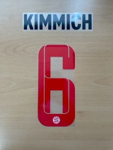 KIMMICH 6 오피셜 마킹 네임세트 / 바이에른 뮌헨 서드 2021/22