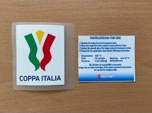 [Bomb Sale!] COPPA ITALIA 코파이탈리아 오피셜패치 2021/22 [2021년 8월부터 2022년 1월 경기 전까지 사용]