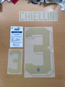 CHIELLINI 3 오피셜마킹 네임세트 / 이태리 홈 2022/23