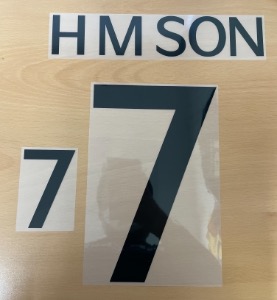 H M SON 7 (손흥민) 오피셜 마킹 네임세트 / 대한민국 홈 2022/23