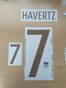 [Clearance Sale] HAVERTZ 7 오피셜 마킹 네임세트 / 독일 어웨이 2022/23