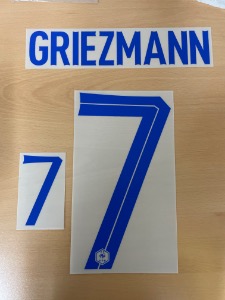 Griezmann 7 오피셜 마킹 네임세트 / 프랑스 어웨이 2022/23