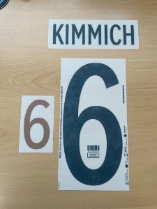 [Clearance Sale] KIMMICH 6 오피셜 마킹 네임세트 / 독일 홈 2022/23