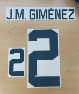 [Clearance SALE] J. M. JIMÉNEZ 2 오피셜 마킹 네임세트 / 우루과이 홈,어웨이 2022/23