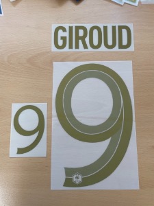 GIROUD 9 오피셜 마킹 네임세트 / 프랑스 홈 2022/23