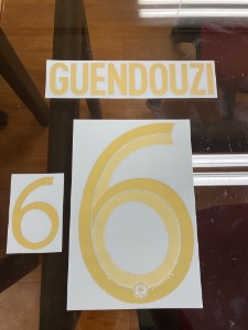 GUENDOUZI 6 오피셜 마킹 네임세트 / 프랑스 홈 2022/23