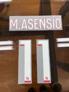 M.ASENSIO 11 오피셜 마킹 네임세트 / PSG 홈 2023/24 (Ligue 1)