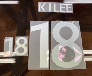 [Clearance]] K I LEE 18 (이강인) 오피셜 마킹 네임세트 / 대한민국 어웨이 2022/23