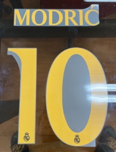 [Clearance] MODRIĆ 10 오피셜 마킹 네임세트 / 레알마드리드 어웨이 2023/24 (UCL)