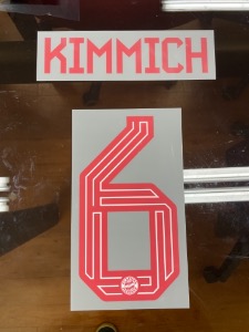KIMMICH 6 오피셜 마킹 네임세트 / 바이에른 뮌헨 홈 2023/24