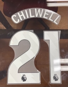 CHILWELL 21 오피셜 마킹 네임세트  (네임블록) / 첼시 홈,어웨이 2023/24 (프리미어리그)