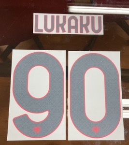 [Last 1] LUKAKU 90 오피셜 마킹 네임세트 / AS로마 어웨이 2023/24