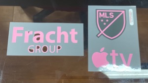 MLS BADGE + Fracht Group 세트 / 인터마이애미 어웨이 2023, 2024