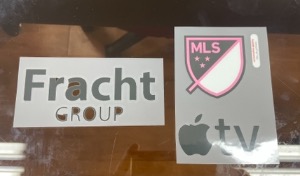 MLS BADGE + Fracht Group 세트 / 인터마이애미 홈 2023, 2024