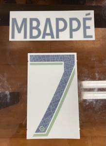 MBAPPÉ 7 오피셜 마킹 네임세트 / PSG  4th 2023/24 (LIGUE 1)
