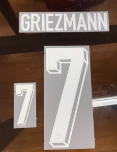 Griezmann 7 오피셜 마킹 네임세트 / 프랑스 홈 2024/25