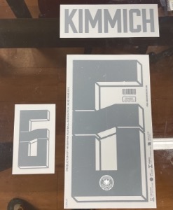 KIMMICH 6 오피셜 마킹 네임세트 / 독일 홈 2024/25