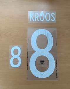 KROOS 8 오피셜 마킹 네임세트 / 독일 어웨이 2020/21 (유로 2020)