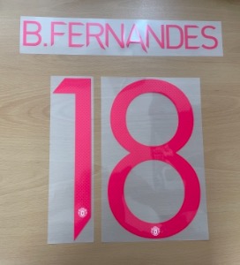 B.FERNANDES 18 오피셜 컵대회용 네임세트 / 맨체스터 유나이티드 어웨이 2021/22