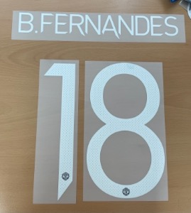 B.FERNANDES 18 오피셜 컵대회용 네임세트 / 맨체스터 유나이티드 홈 2021/22